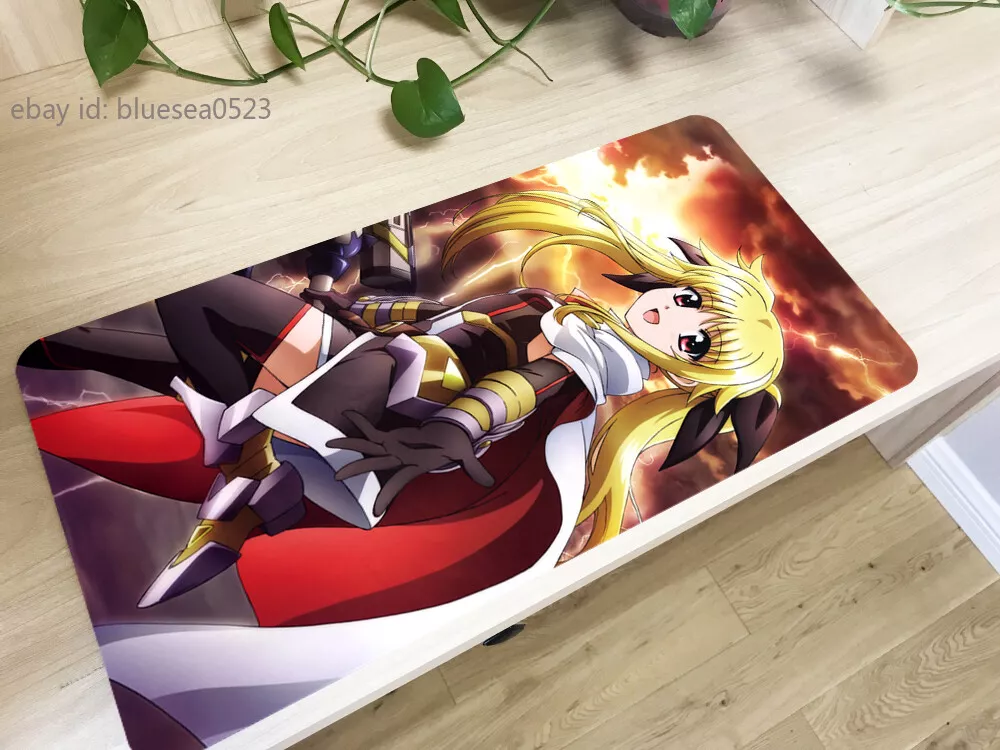 Mouse Pad Anime Mahou Shoujo Lyrical Nanoha Nanoha Takamachi Fate