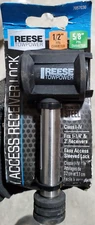 Trailer Hitch Lock Fits 1-1/4" & 2" - Reese Towpower - Access Receiver Lock