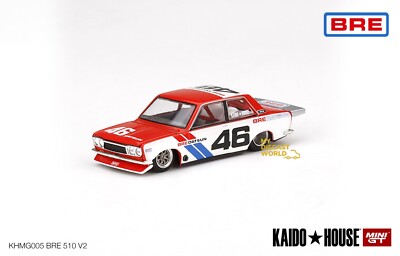 Mini GT x Kaido House 1:64 Datsun 510 Pro Street BRE #46 V2