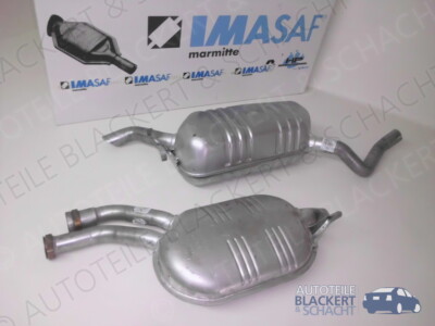 IMASAF Auspuffset ab Kat für Mercedes E-Klasse Coupe+Cabrio E200+ 