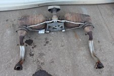 2005-2006 Porsche Boxster Rear Exhaust Muffler Tailpipe Assembly W Bracket Oem