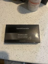 bareMinerals Invisible Light Translucent Powder Duo MATTE & GLOW Box Shows Wear