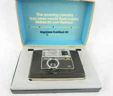 Vintage KEYSTONE EVERFLASH 10 CAMERA, BOX, MANUAL for D cor or Prop