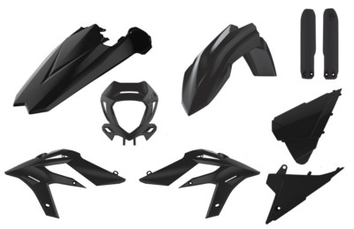 POLISPORT KUNSTSTOFF KIT ENDURO SCHWARZ BETA XTRAINER 300 2020-2022
