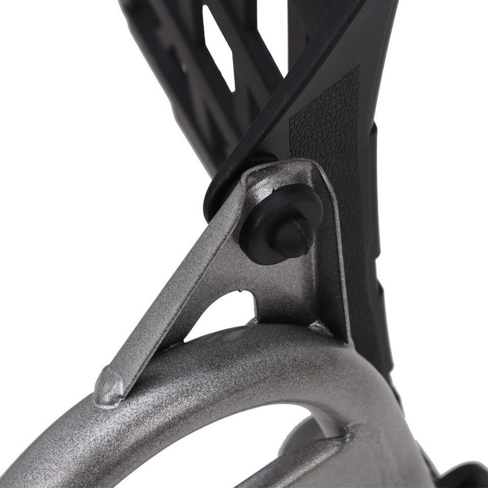 Heel Guards Footrest For 1987-2006 Yamaha Banshee LH+RH Nerf Bars Black+Silver - Foto 2