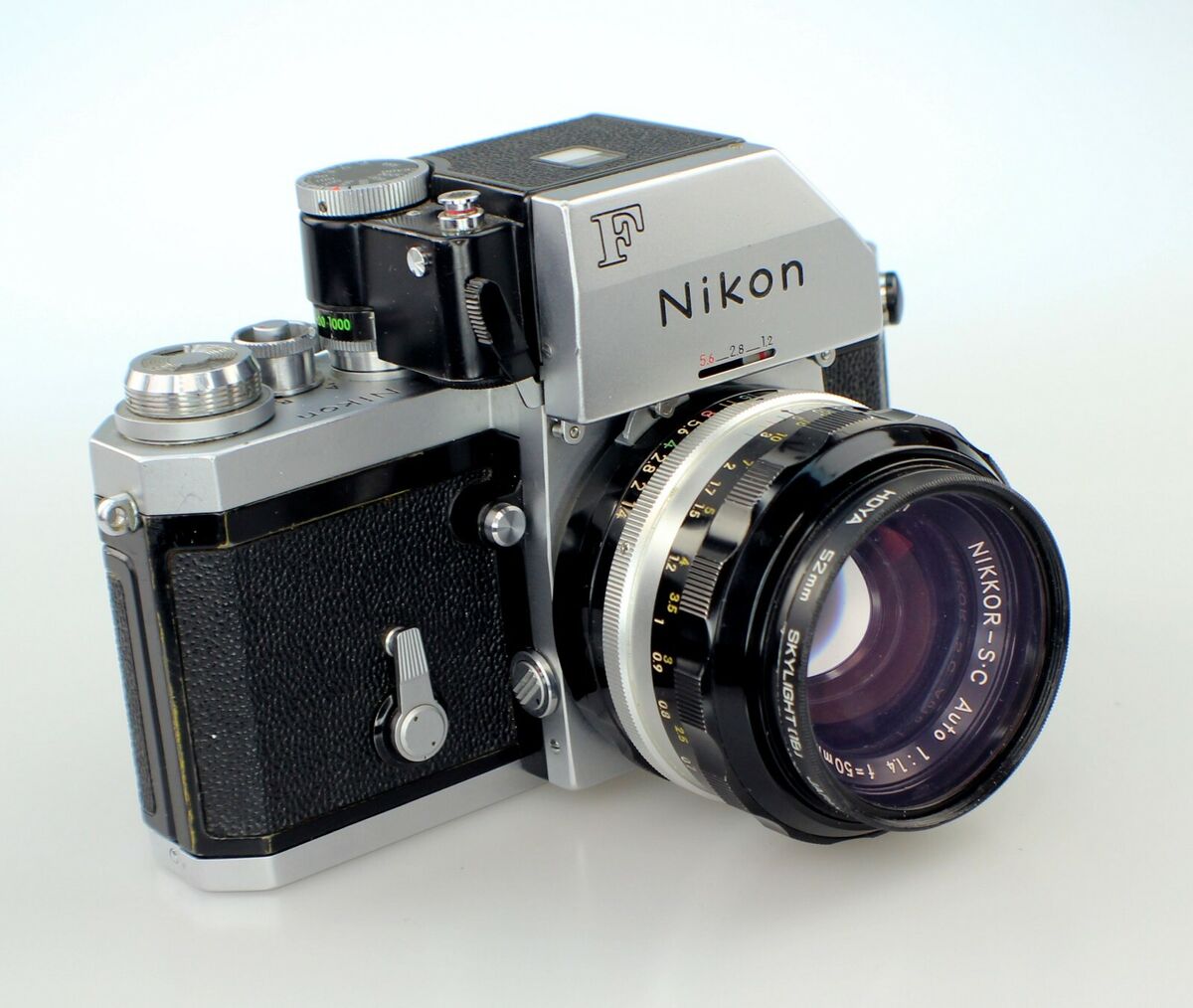 Nikon F1 35mm SLR Film Camera + 50mm F1.4 Prime Lens with Nikon F1 35mm SLR Film Camera + 50mm F1.4 Prime Lens with