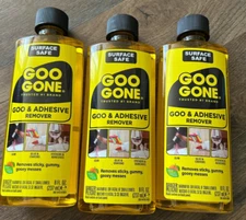 Goo Gone Adhesive Remover-3 Bottles