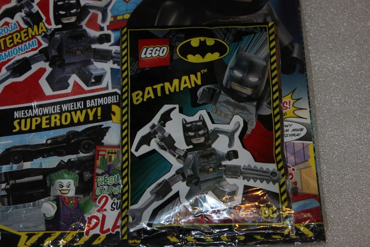 4 2020 Lego Batman Magazine COMICS Limited BATMAN Minifigure