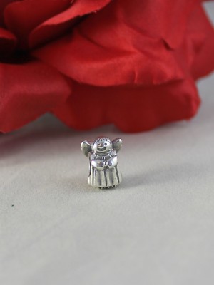 Sterling Silver Retired ALE Pandora Angel Charm CAT RESCUE