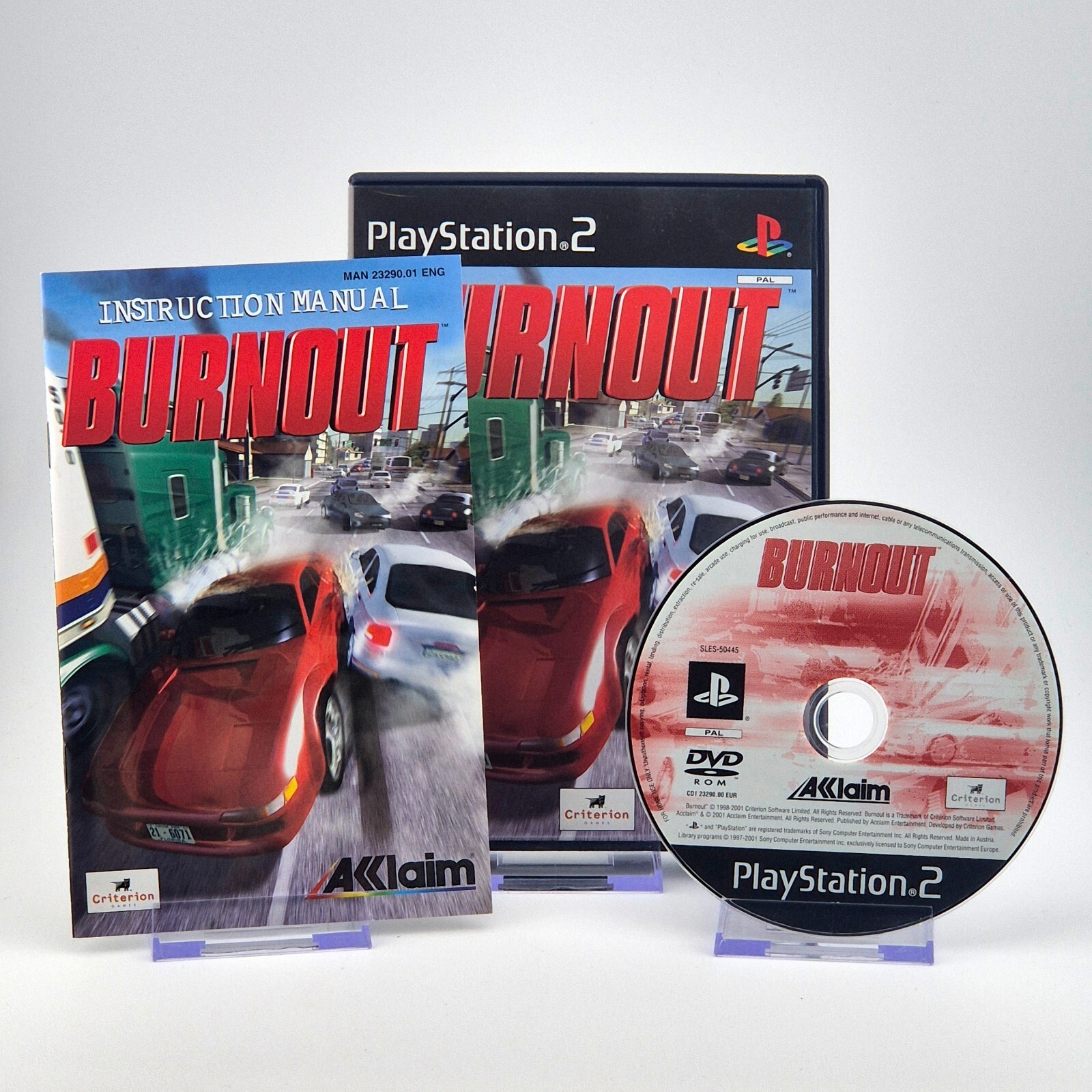 Burnout - PS2 - Near Mint - Fast Shipping - PAL