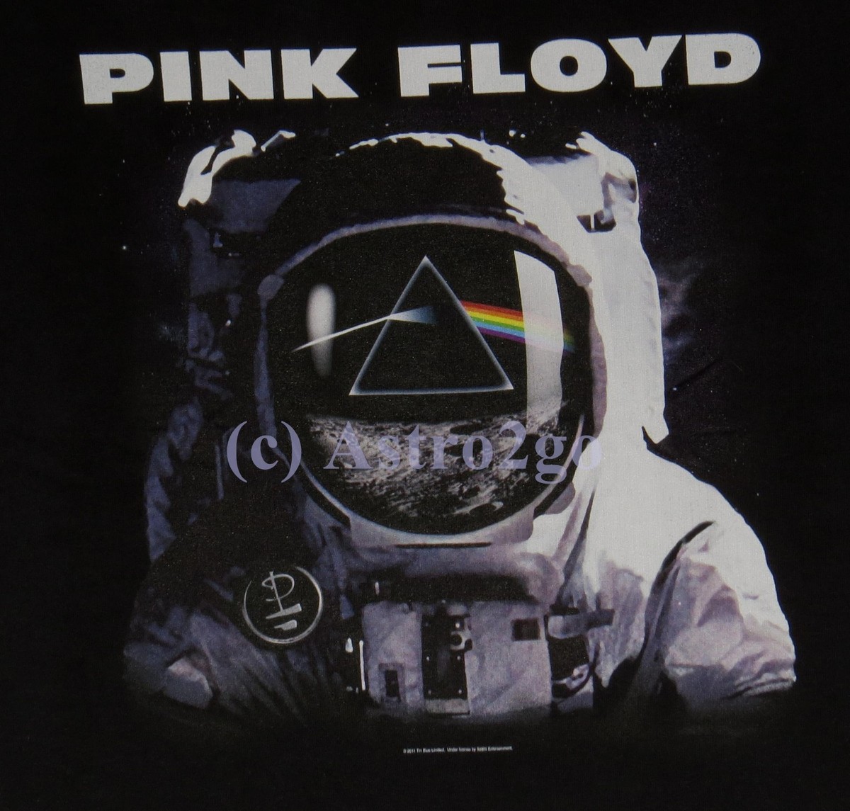 PINK FLOYD SPACEMAN-Liquid Blue Dark Side Moon Astronaut Astronomy