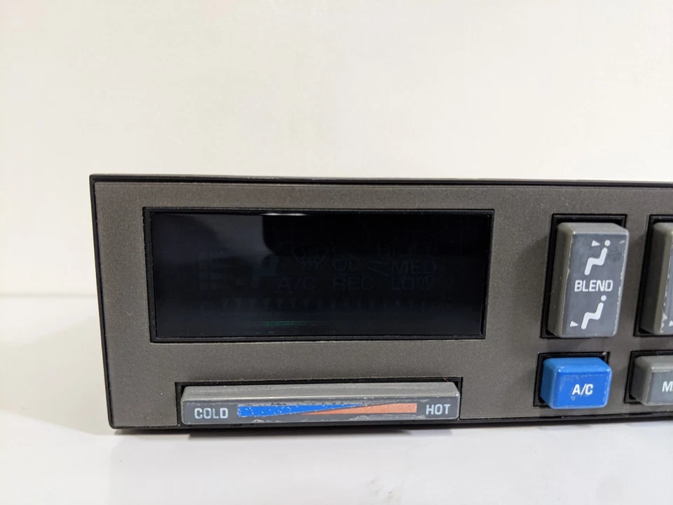 (1990-1994) GMC CHEVY TRUCK C/K CALENTADOR DIGITAL AIRE ACONDICIONADO CONTROL DE CLIMA PIEZA DE FABRICANTE ORIGINAL Foto 2 de 4