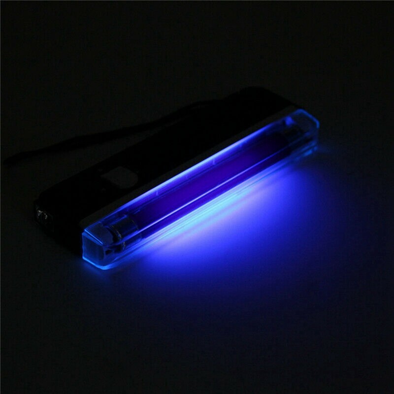 2X Handheld Uv Black Light Ultraviolet Lamp with Torch Portable
