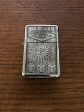 Brand New Star® Refillable Design Emblem Flip Top Lighter Casino Fast Ship!