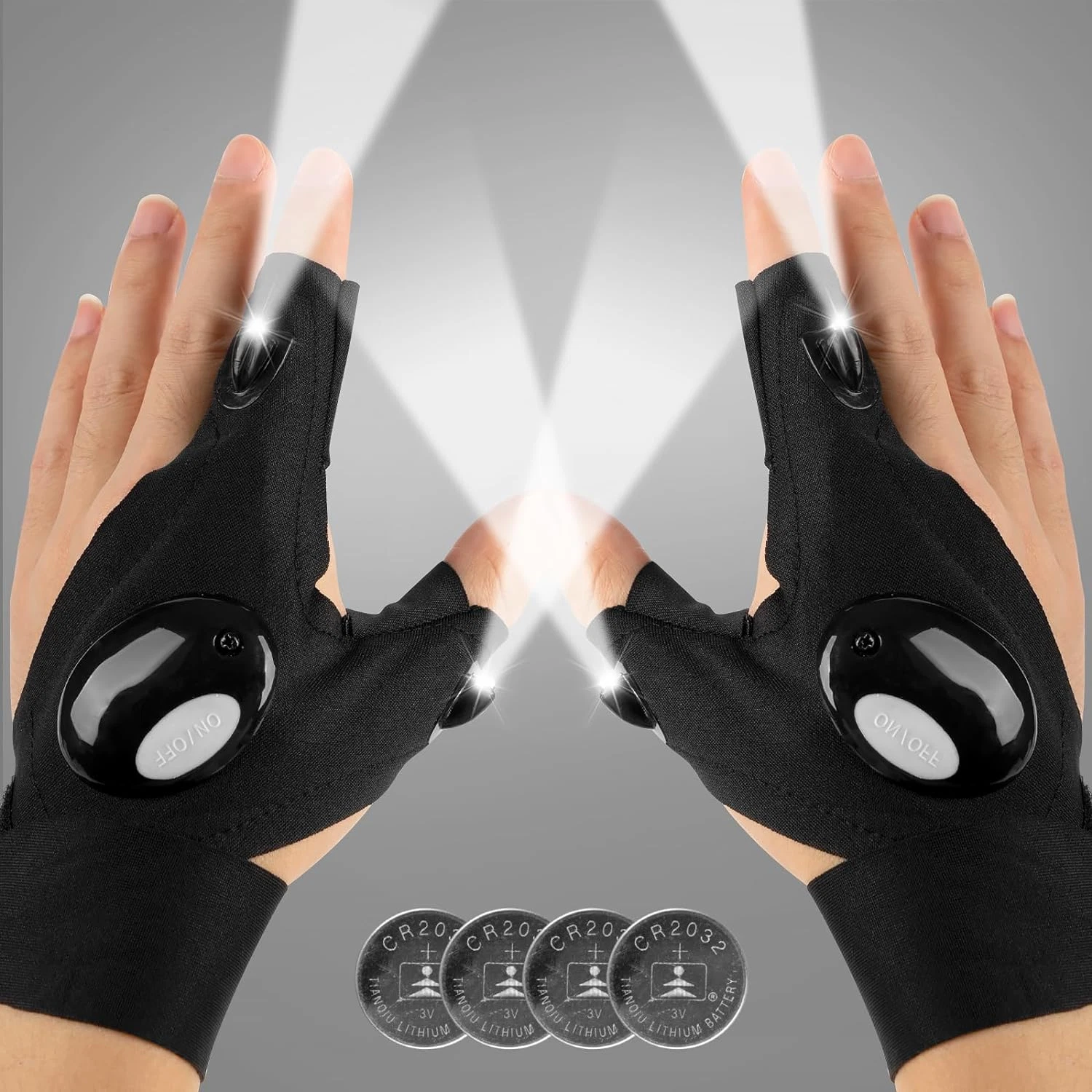 Handsfree LED Flashlight Gloves, Unique Gift for Men Women Dad Him Boyfriend Hus
Opens in a new wind