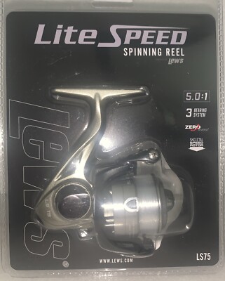 NEW!!! LEW'S Lite Speed Spinning Fishing Reel LS75 Ratio 5.0:1 3BB ~