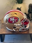 JOE MONTANA AUTOGRAPH SIGNED PRO LINE FULL SIZE HELMET SAN FRANCISCO 49ERS JSA
