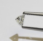 GIA certified loose .46ct SI1 J princess cut diamond vintage antique Natural — photo 6