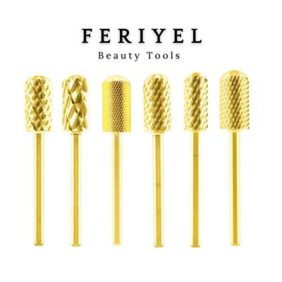 Large Barrel Smooth Round Top Nail Carbide Bit - Shank 3/32'' ~ Feriyel
