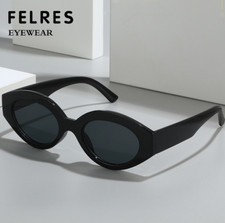 Oval Fashion Sunglasses For Women Outdoor Driving Party Glasses UV Protection