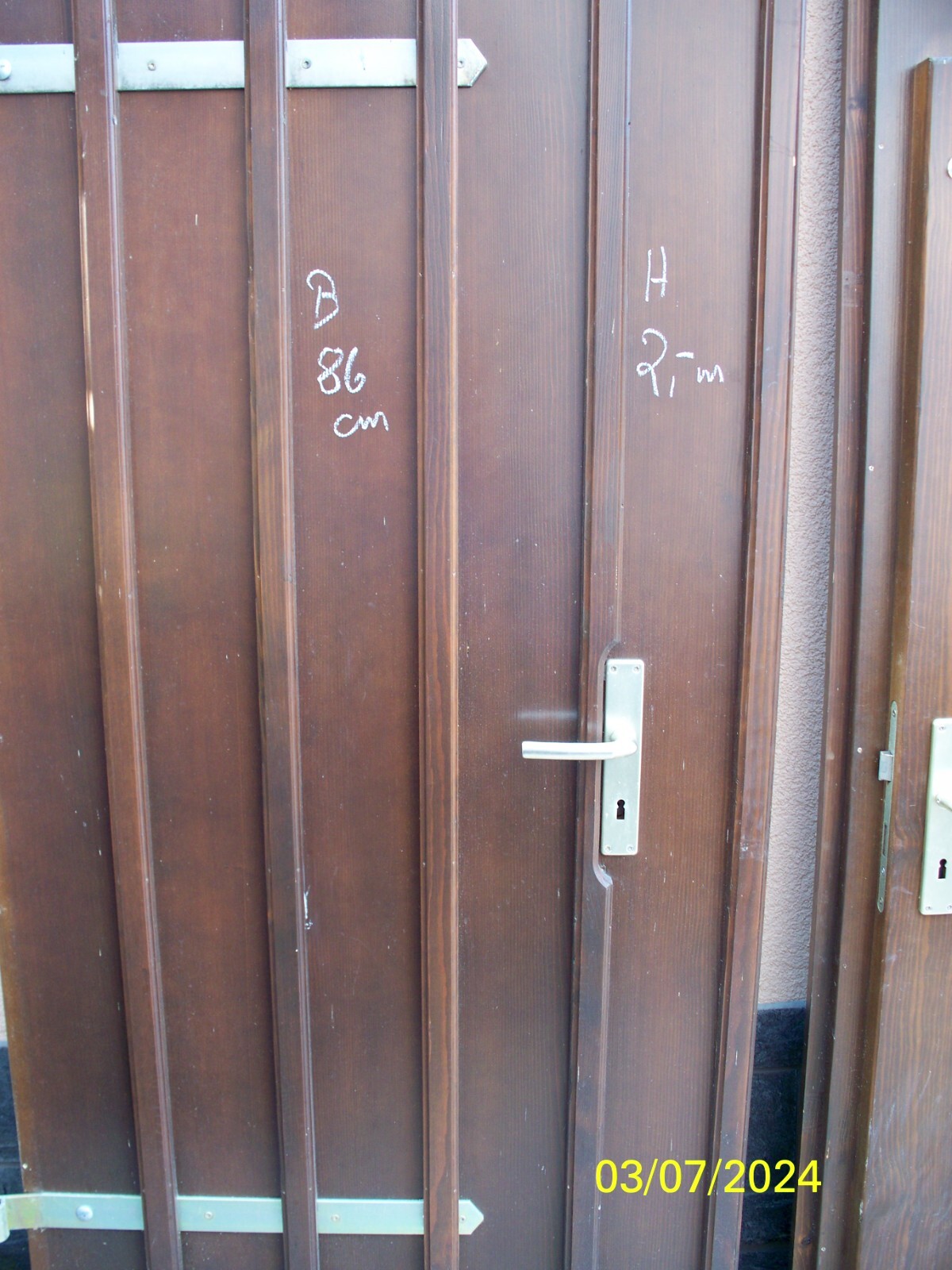 Haus und Garten/ 2 Holztüren für Nebengelass oder Schuppen. eBay