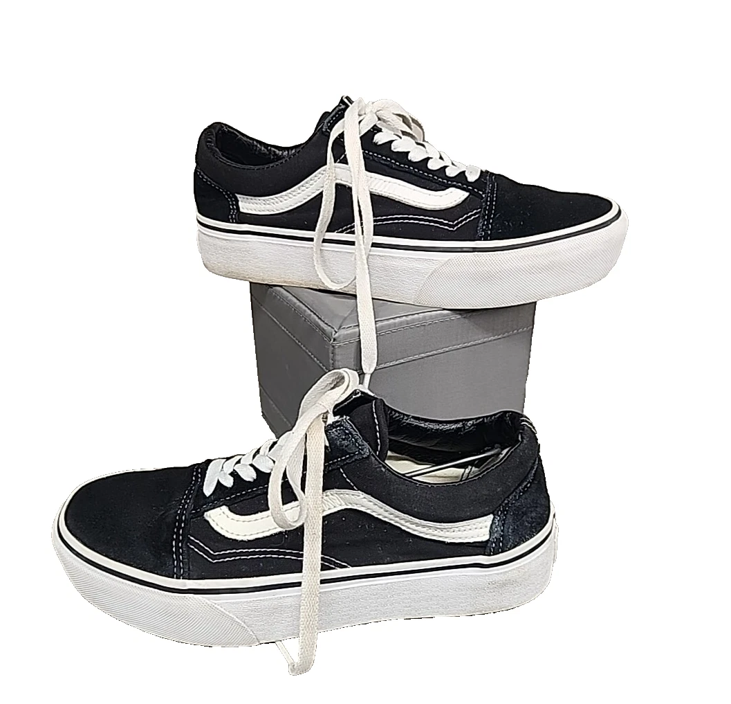 Vans Sneakers Unisex Off the Wall 721356 Nero Bianco Uomo 6 5 Donna 8