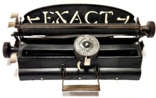 Antique EXACT antique and rare index Typewriter 1929 typewriter thumbnail