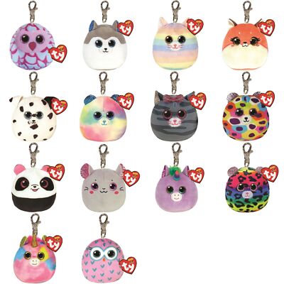 Ty Squishy Beanies Clip Plüschtier-Anhänger - Auswahl