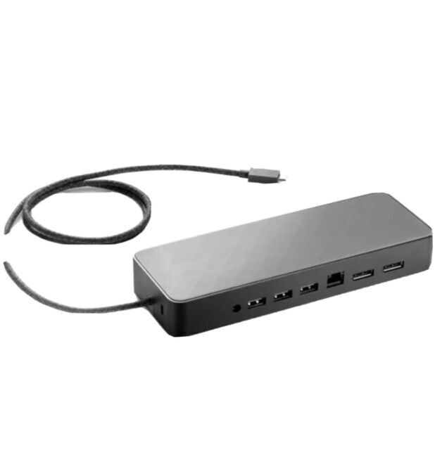 HP USB-C Universal Docking HSA-B005DS Dockingstation DisplayPort + 90W Netzteil