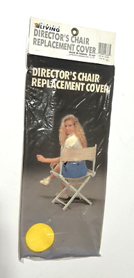 EASY LIVING Director's Chair VTG Yellow Canvas Replacement Cover Seat/Back NEW