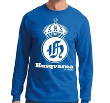 Husqvarna T-shirt Jersey Husky On any sunday vintage AHRMA Viking 360 McQueen