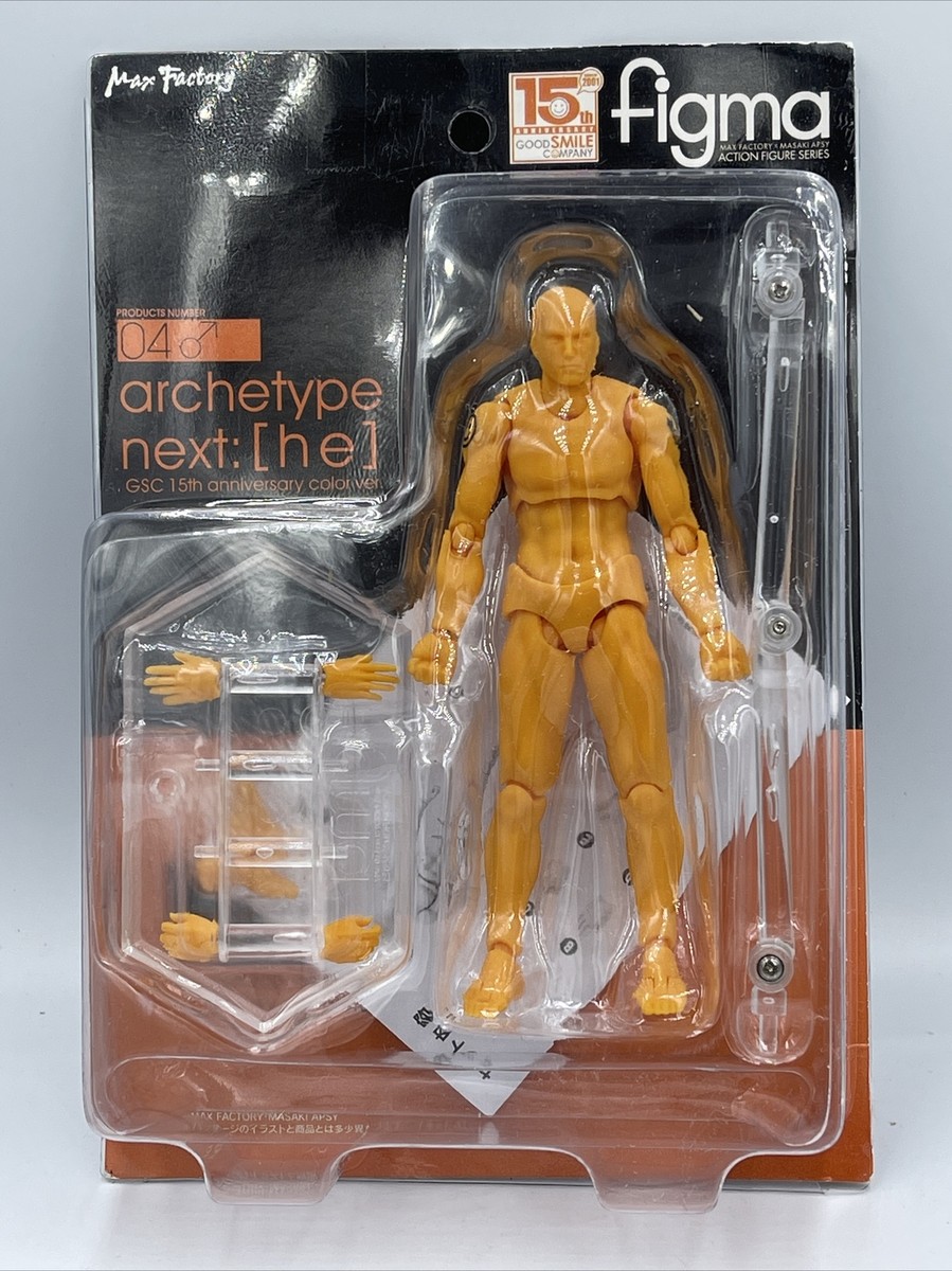 Max Factory Figma Archetype Next Male Action Figure (Flesh Colored