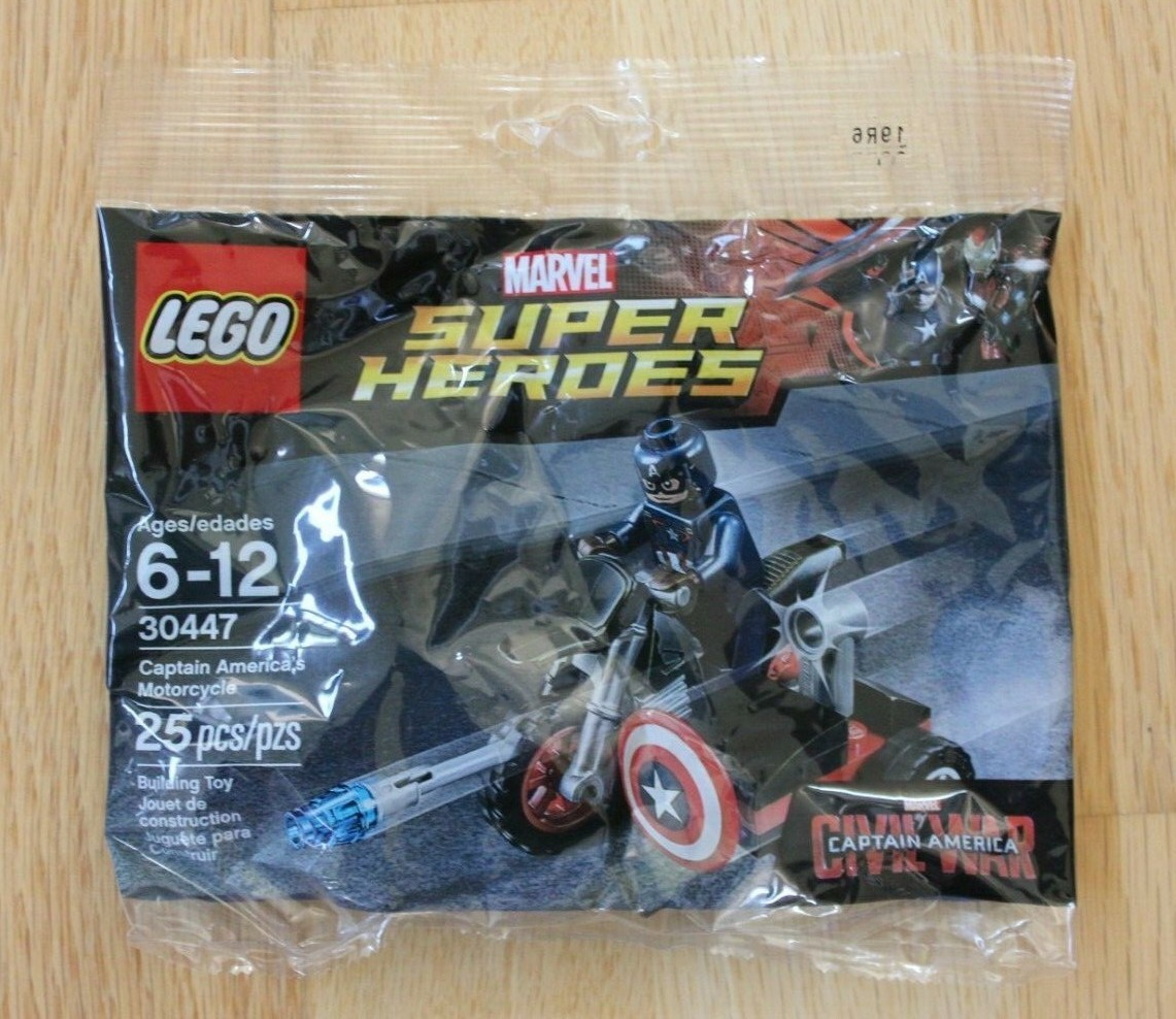 lego captain america polybag
