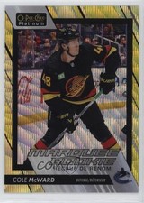 2023 O-Pee-Chee Platinum Marquee Rookies Neon Yellow Surge Cole McWard #285 0g7