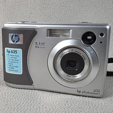 HP PhotoSmart 635 Digital Camera 2.1 MP 12x Zoom Works
