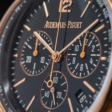 Audemars Piguet Code 11.59 Chronograph Rose Gold/Black - 26393OR New & Unworn 5