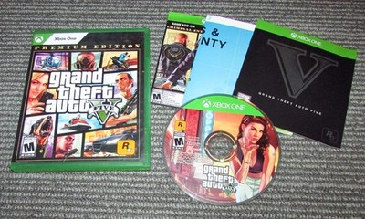 Grand Theft Auto V 5 With Map (Microsoft Xbox One) Fast Shipping