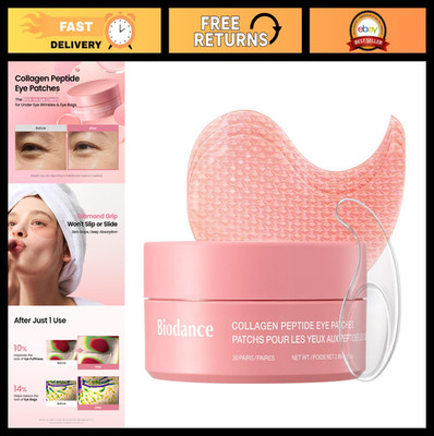 Hydrogel Eye Patches - Collagen Peptide Treatment for Dark Circles & Wrinkles (6