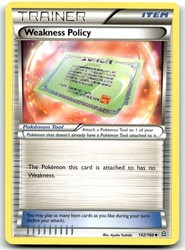 Weakness Policy 142/160 Primal Clash