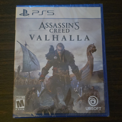 Sealed Ubisoft Assassin's Creed Valhalla PS5 Ultra HD M Action/Adventure