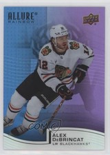 2021-22 Upper Deck Allure Rainbow Blue Purple 169/199 Alex DeBrincat #R-62 12v7