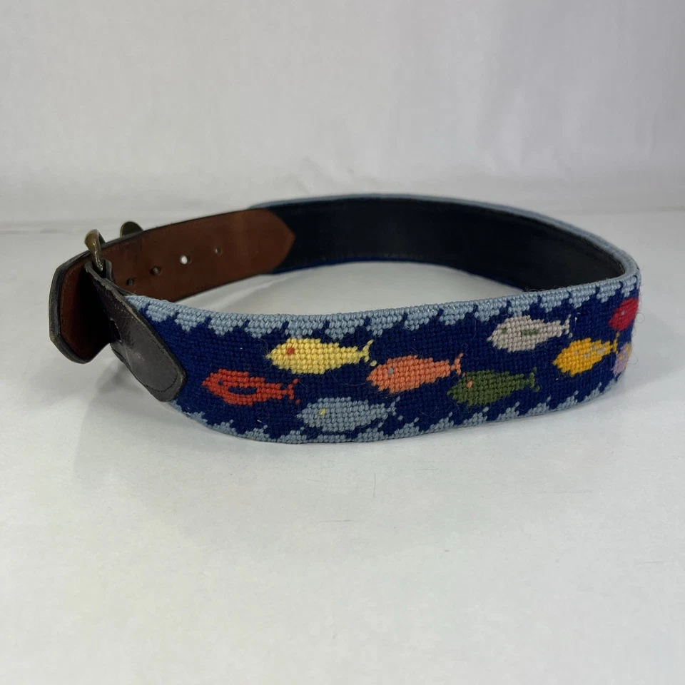 Cinturón de pez punta de aguja vintage - para mujer talla 28 Foto 2 de 4