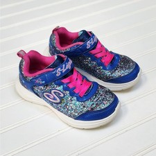 Skechers Girls Glimmer Kicks Lighted Sneakers