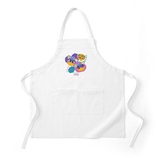 CafePress Furby Ah Mah Doo Ay Full Length Cooking Apron 1219975476 