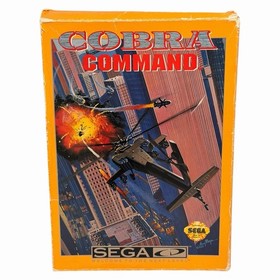 Cobra Command (Sega CD, 1992) Authentic CIB Complete w/ Manual + Reg Card Tested