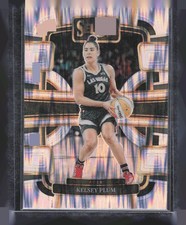 2024 Panini Select WNBA #75 Kelsey Plum Prizms Silver Flash
