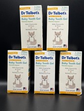 5X Dr Talbot s Baby Tooth Gel .53 oz 15 g EXP 10/26