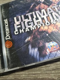 Ultimate Fighting Championship (Sega Dreamcast, 2000) Complete W/ Manual CIB
