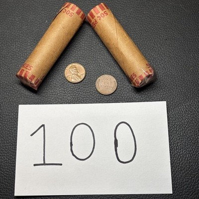1909-1958 Lincoln Wheat Cent Penny Lot of 100 PDS Mintmarks Vintage Copper RARE