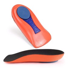 3/4 Arch Support Orthotic Insoles 26mm Height for Flat Feet  Pain Relief for